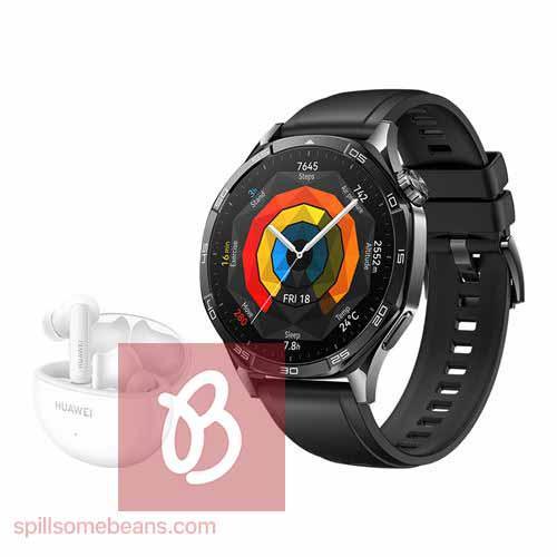 41mm46mm双尺寸：华为Watch GT 5智能手表渲染金年会图曝光！健康能力大提升(图2)